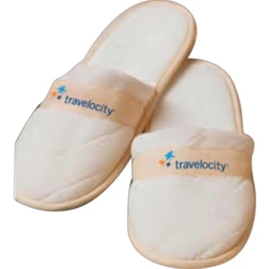 Cabana Bay (tm) - Colorfusion (tm) - Slippers With Quilted Velour Design