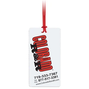 Insta-lam (r) - Il40 - Self Laminating .40 Mil Thick Vinyl Luggage Tag With Card And Loop Strap