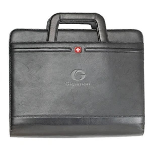 Premier - Business Organizer With Removable 1" Slanted D-ring Binder, Lined Notepad
