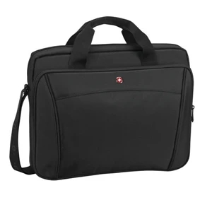 Integer - Compact Slimcase With A Padded Compartment For Either A Tablet Or 16" Laptop