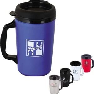 Classic - Double Wall Plus Foam Insulated 20 Oz. Mug With Spill Resistant Lid