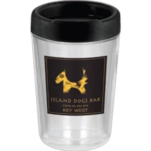 Smooth - 16oz. Clear Tumbler With Lid Orders Are Accepted For Full Case Quantities Only