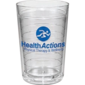 Ring - Clear Tumbler, 16 Oz. With Double-wall Insulation And Virtually Sweat Proof