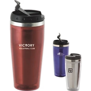 Odyssey - Stainless Steel Thermal Insulated Liner Tumbler, 16 Oz., 7.5" Tall