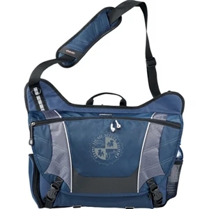 Drive Elleven (tm) - Ripstop Nylon And 600 Denier Polycanvas Checkpoint Friendly Computer Messenger Bag