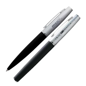 Drake - Brass Pen Set With Spray Rubber Coat Bottom Barrel And High Gloss Upper Barrel