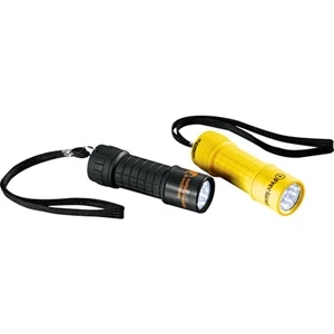 Workmate (tm) - Abs Plastic Nine Led Flashlight With Rubberized Body And Lanyard