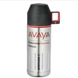 Revolution Wenger (r) - 16 Oz Stainless Steel Bottle With Stainless Steel Liner