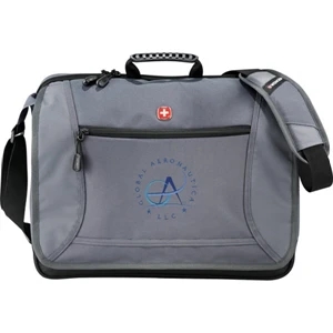 Wenger (r) - 600d Polycanvas Checkpoint Friendly Computer Messenger Bag