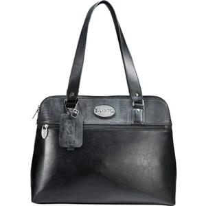 Kenneth Cole (r) Reaction Frame Of Reference - Computer Tote Made Of Vinyl With Snakeskin Accents
