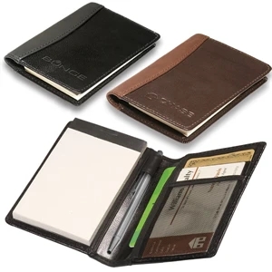 Hayden Leeman New York Collection - Sueded Full Grain Leather Pocket Jotter Pad