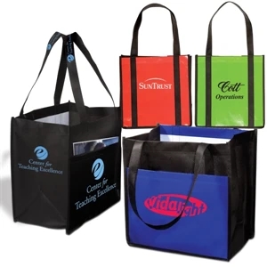 Eco-responsible (tm) Enviro-shopper - Non Woven Reusable 80 Gsm Tote Bag, An Eco-responsible (tm) Product