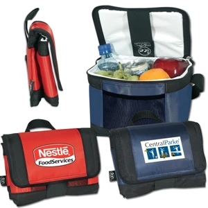 Ice (r) Coolflex (r) - Double Sealed Nylon Cooler That Holds Six 12 Oz. Cans