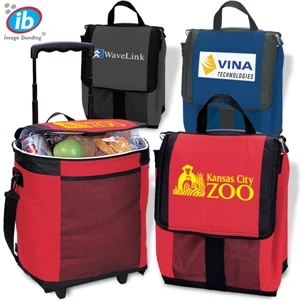 Ice (r) - Nylon Can Roller Cooler, Holds 30 Cans With Double Leak Proof Lining
