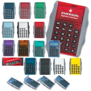 Robot Series (r) - Dual Power Calculator That Opens At The Flick Of A Switch