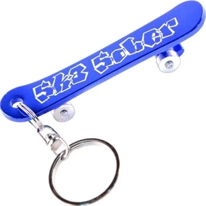 Anodized Aluminum Skateboard Shape Key Chain And Bottle Opener Combination