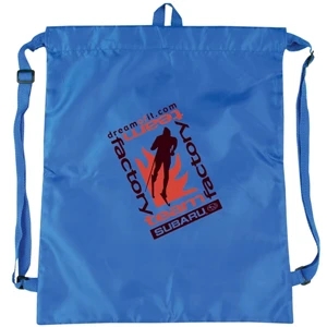Polyester Drawstring Tote Bag Made Of Polyester With Polyurethane Coating