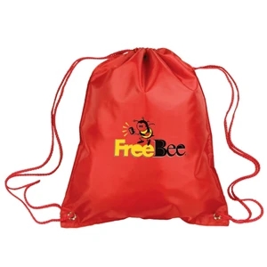 Polyester Drawstring Tote Bag Made Of Polyester With Polyurethane Coating