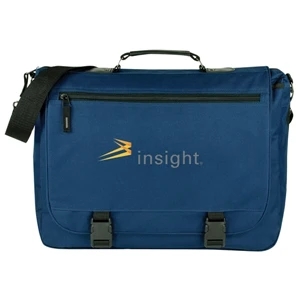 600 Denier Polyester Deluxe Expandable Briefcase With Heavy Vinyl Backing
