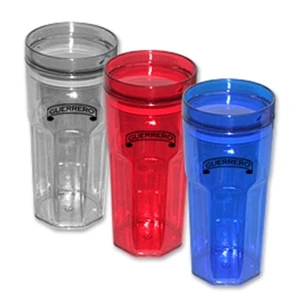 Bellagio - Quality 16 Oz. Tumbler In Modern Shape Made With As Plastic, Bpa Free