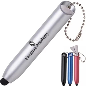 Touchwrite - Capacitative Touch-screen Stylus, Key Chain, And Handy Microfiber Cleaning Cloth