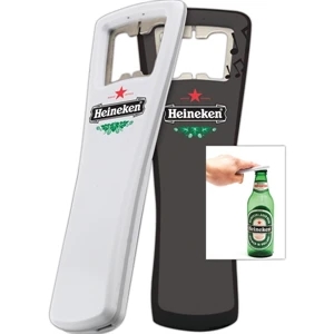 Black - Sound Bottle Opener Programmed With Your Custom 10-second Message