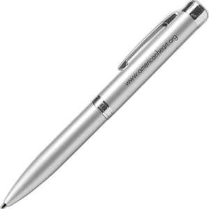 The Pen Contains An Easy Button To Push And Watch Your Logo Project To Any Surface