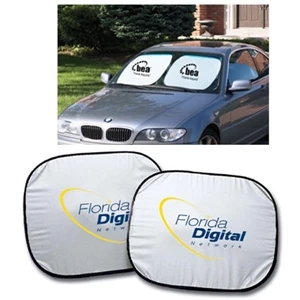 The Jumbo Shade - Two Jumbo Uv Resistant Gray Nylon Panels With Nylon Pouch