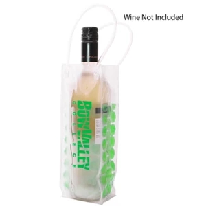 The Chill (tm) - Wine Bag With Freezable Colored Gel Inserts And Dual Carry Handles