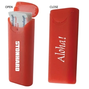 The Relief - Adhesive Bandage Pocket Fit Packaged In Red Hard Plastic Case