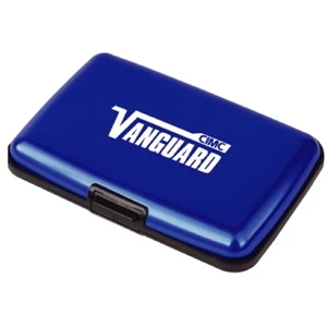 The Safeguard - Black - Aluminum Body Card Holder, Includes 30 Card Slots And Secure Locking Mechanism