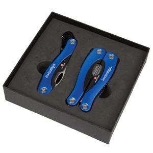 Meister;swiss Force - Black - 13 Function Multi Tool Gift Set Featuring Superior Stainless Steel Tools