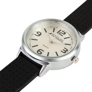 The Madison Avenue - Fashion Watch With Colored Rubberized Wrist Strap