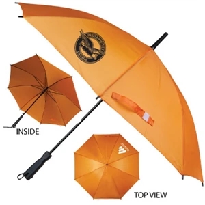 The Cheerful - Umbrella With Easy Grip Handle And Handle Strap. Automatic Opener
