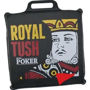 12" X 12" X 2" - Square, Durable 10 Mil. Vinyl Seat Cushion With A Built-in Carrying Handle