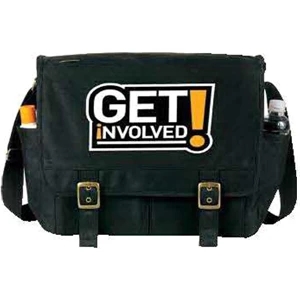 Egreen - Messenger Bag: 180g Pet, Recycled From Plastic Bottles. While Supplies Last