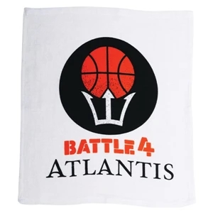 The Ultimate Rally Towel - 7 Working Days - Flat Woven Hemmed Rally Towel, 15" X 17"