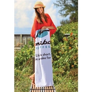 Platinum Collection - 3 Working Days - Printed - Heavyweight Beach Towel, 35" X 70"