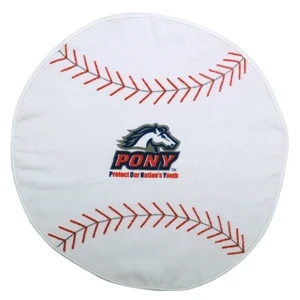 7 Working Days - Printed - Baseball - Sport Ball Towel With Stock Designs
