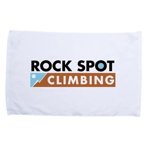 Diamond Collection - 7 Working Days - Printed - Colored Velour Cotton Sport Towel, 16" X 25"