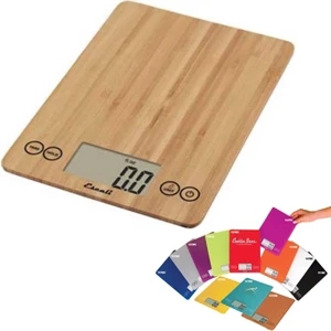 Arti - Silkscreen - Liquid An Dry Measurements Bamboo Scale. Capacity: 15 Lbs Or 7000 Grams