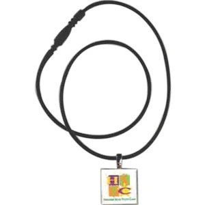 Lifetile (r) - Decorative Maple Wood Tile With Hypoallergenic Black Silicone Cord