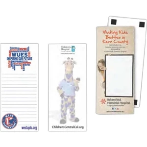 Rectangle Shape Memo Board With Write On Wipe Off Surface And Black Ink Felt Pen