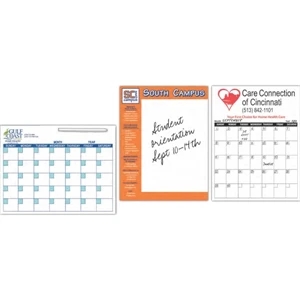 Rectangle Shape Memo Board With Write On Wipe Off Surface And Black Ink Felt Pen