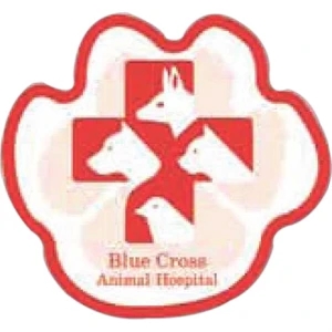 Die Cut Custom Magnet Made Of White Material, .020 Thick With Full Color Imprint