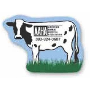 Die Cut Custom Magnet Made Of White Material, .020 Thick With Full Color Imprint
