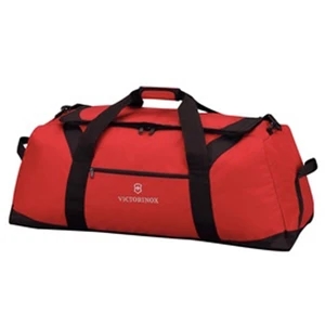 Avolve (tm) Collection - Black-black - Large Travel Duffel Cargo Bag With Carrying Case