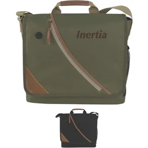 Inertia - Messenger Bag Made Of 600 Denier Nylon With Imitation Leather Trim