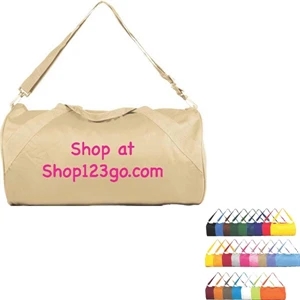 Sports Roll Bag Zippered Main Compartment One Side Zippered With Pocket Id Slot