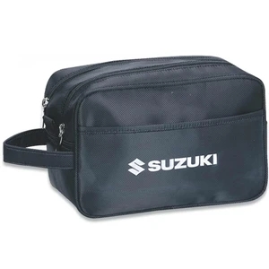 Allegro - Large, Twill Polyester Toiletry Bag With Dual Zippered Compartments